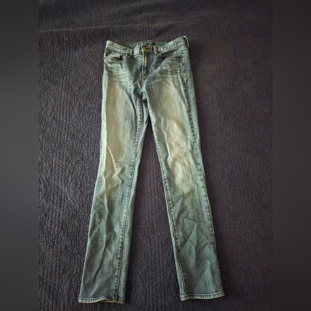 Straight leg jeans